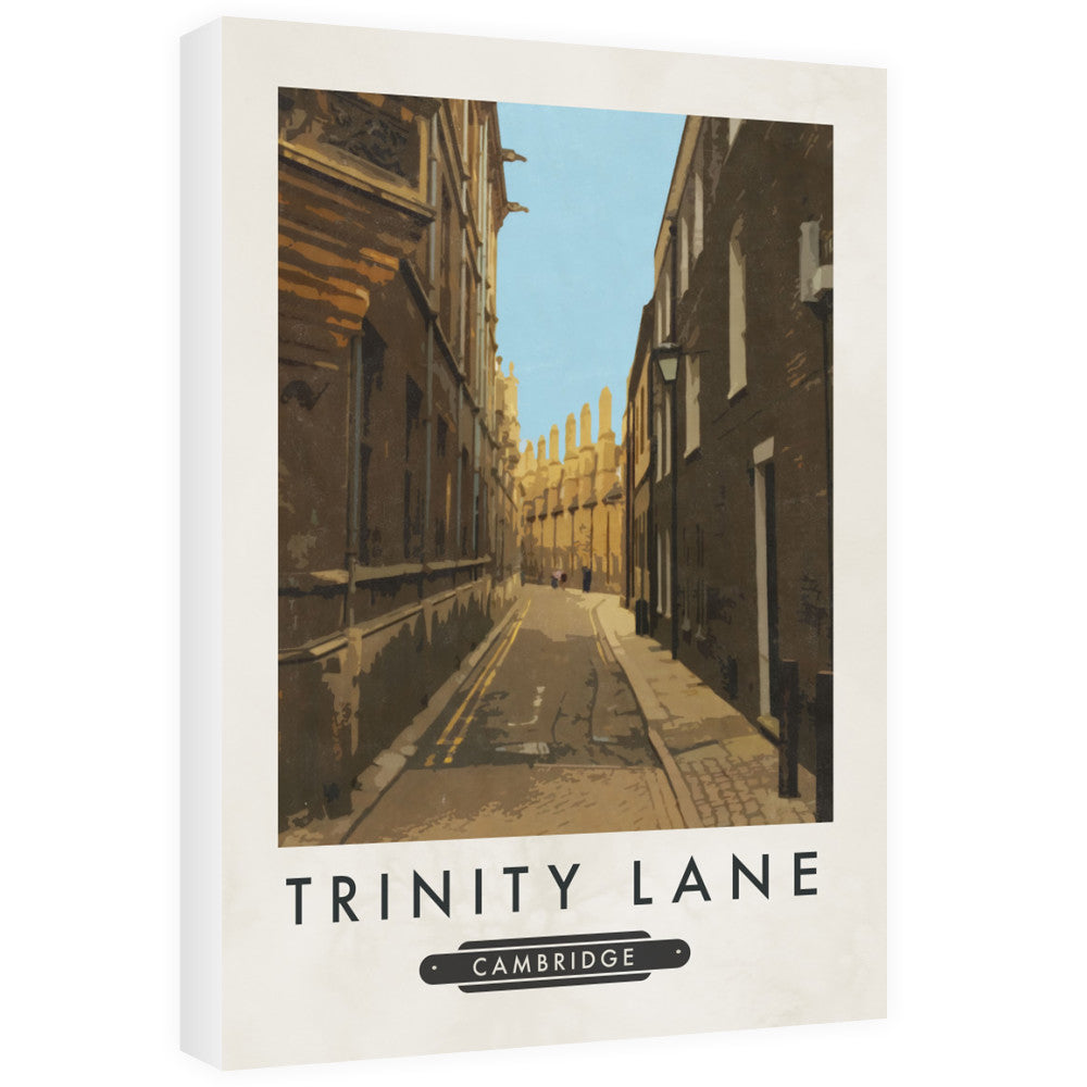 Trinity Lane, Cambridge 60cm x 80cm Canvas