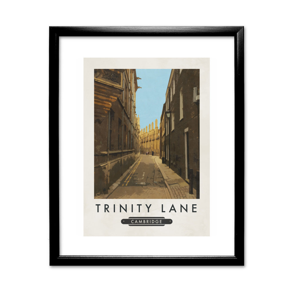 Trinity Lane, Cambridge - Art Print