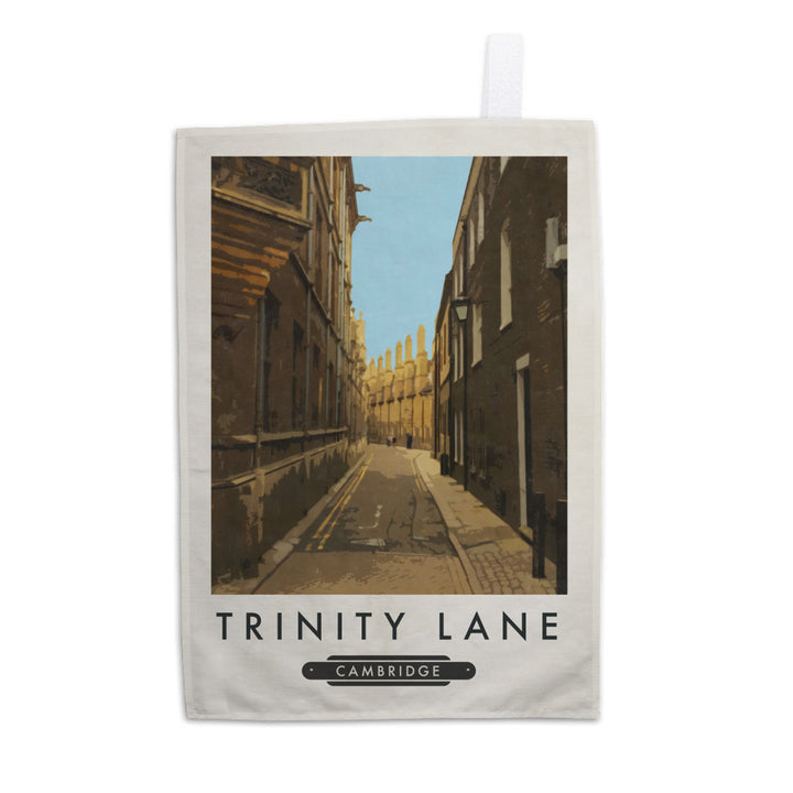 Trinity Lane, Cambridge Tea Towel