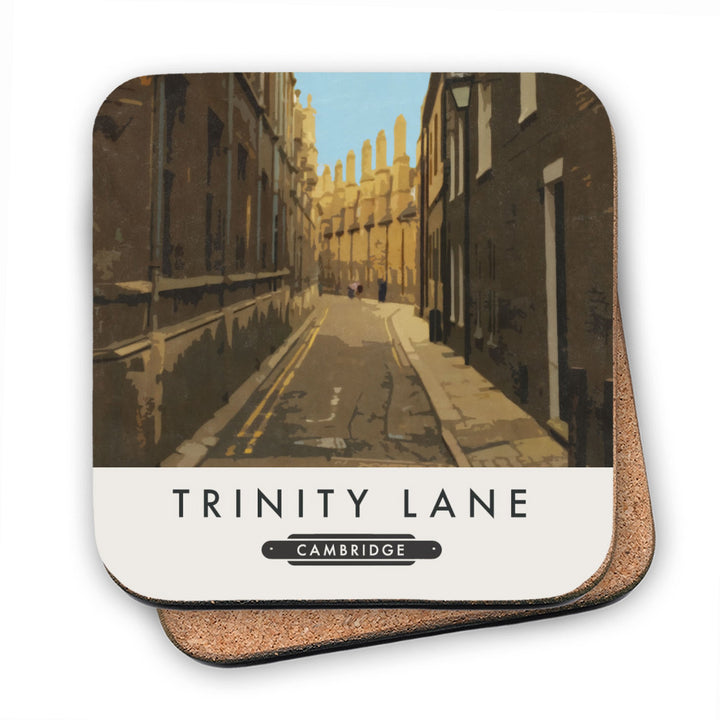 Trinity Lane, Cambridge MDF Coaster