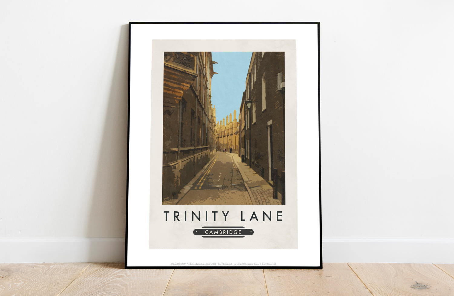 Trinity Lane, Cambridge - Art Print