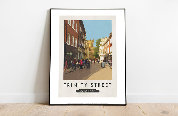 Trinity Street, Cambridge - Art Print