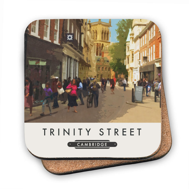 Trinity Street, Cambridge MDF Coaster