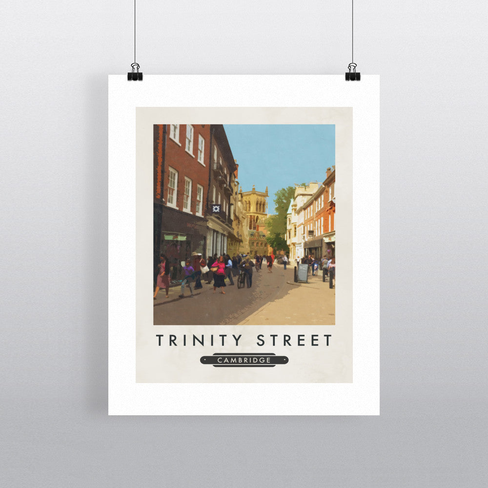 Trinity Street, Cambridge - Art Print