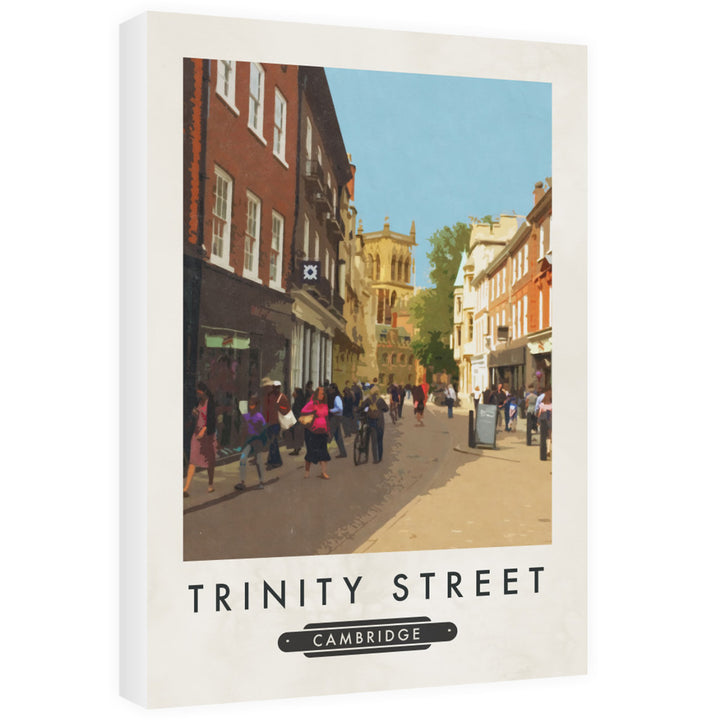Trinity Street, Cambridge 60cm x 80cm Canvas