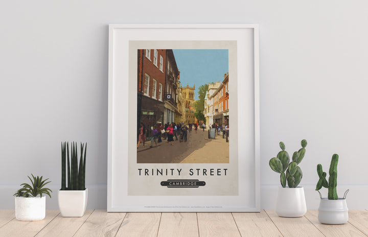 Trinity Street, Cambridge - Art Print