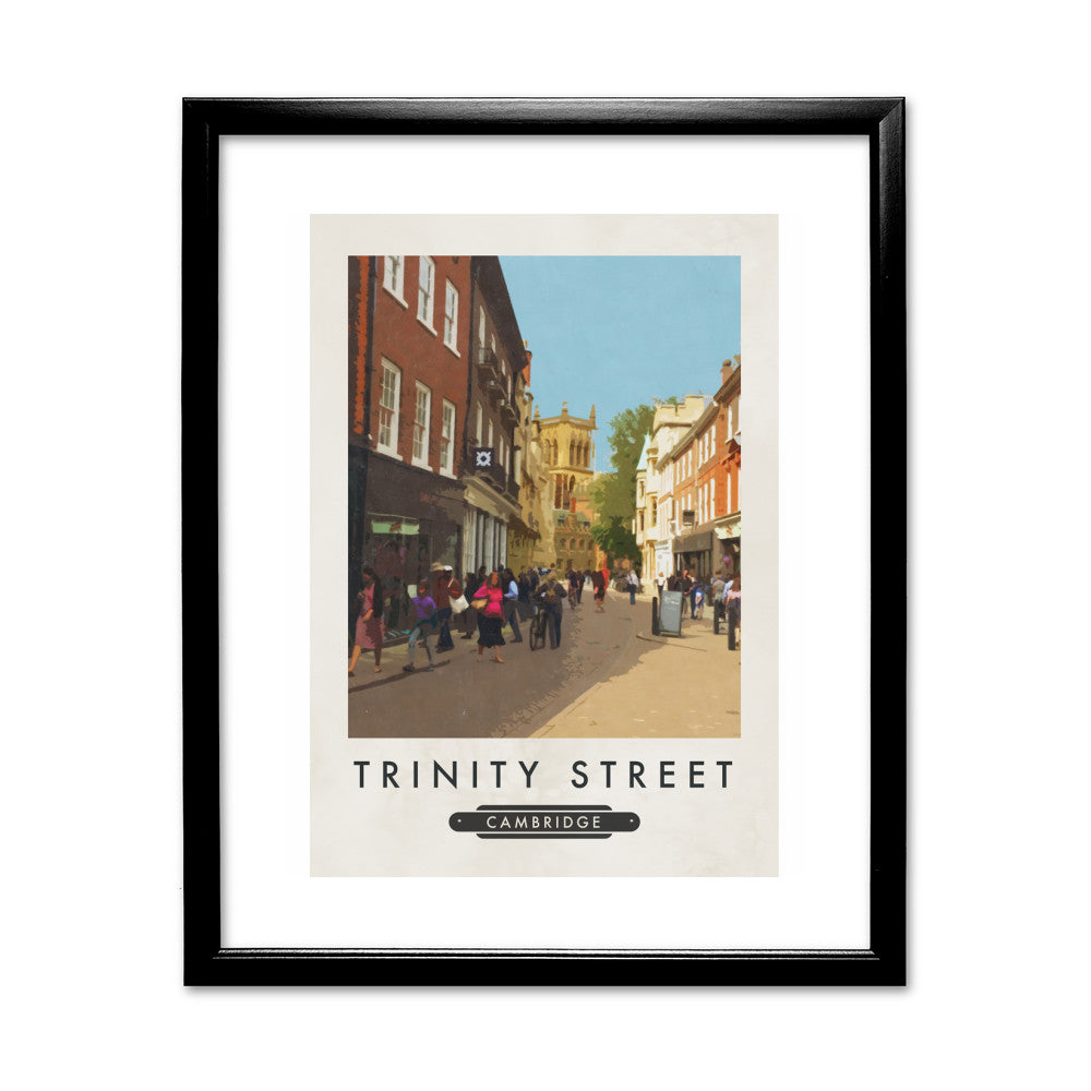 Trinity Street, Cambridge - Art Print