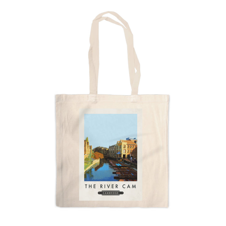 The River Cam, Cambridge Canvas Tote Bag