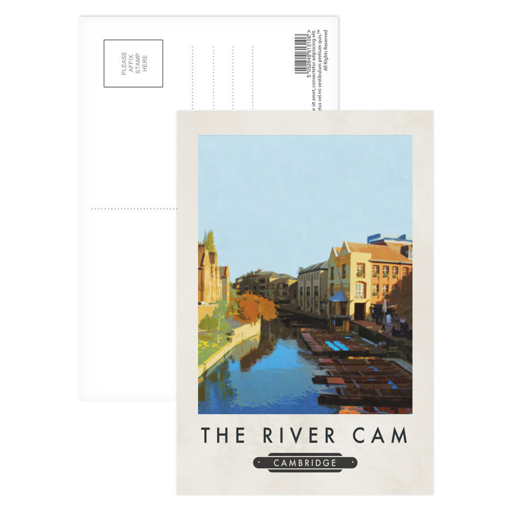 The River Cam, Cambridge Postcard Pack