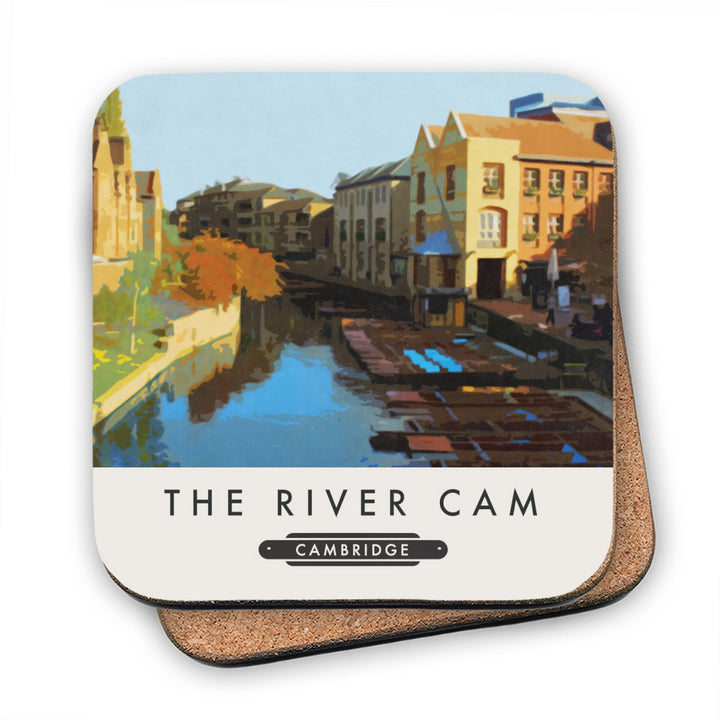 The River Cam, Cambridge MDF Coaster