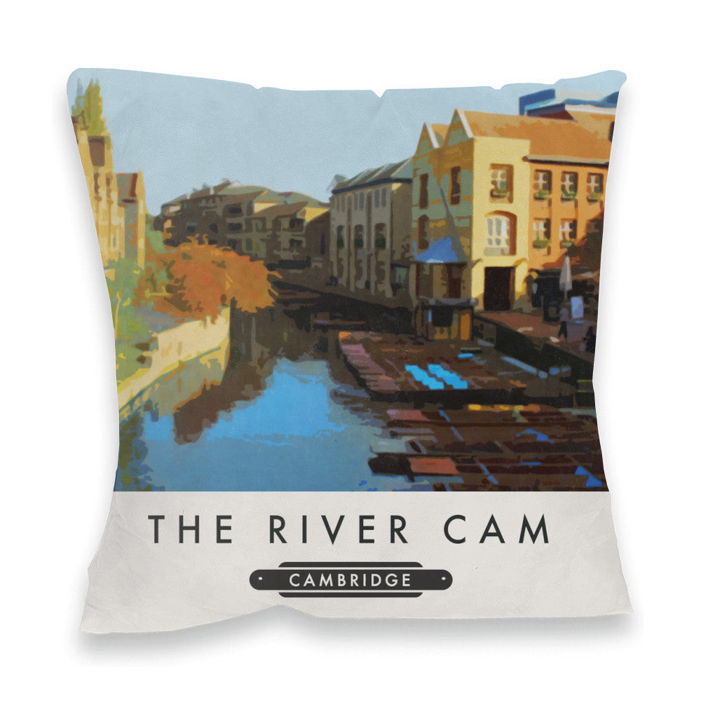 The River Cam, Cambridge Fibre Filled Cushion