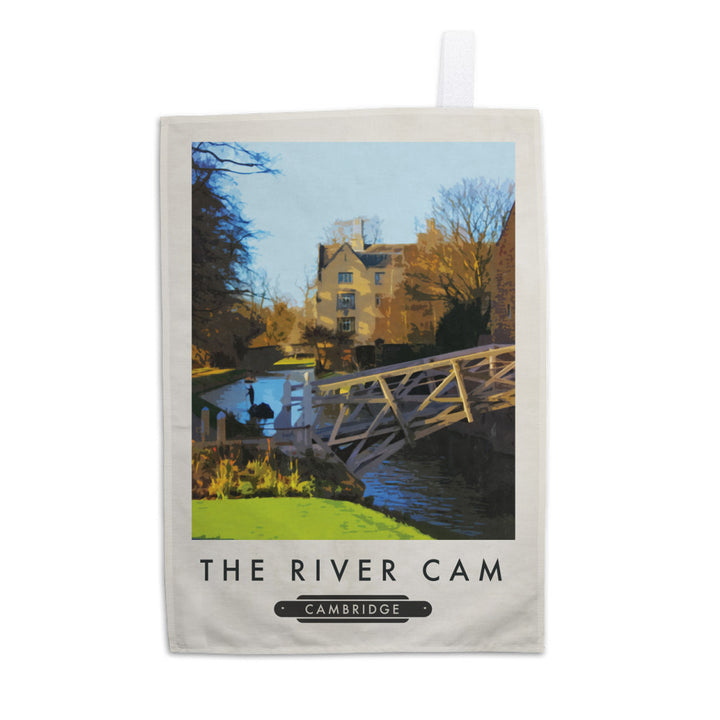 The River Cam, Cambridge Tea Towel