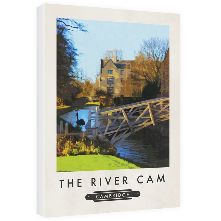 The River Cam, Cambridge 60cm x 80cm Canvas