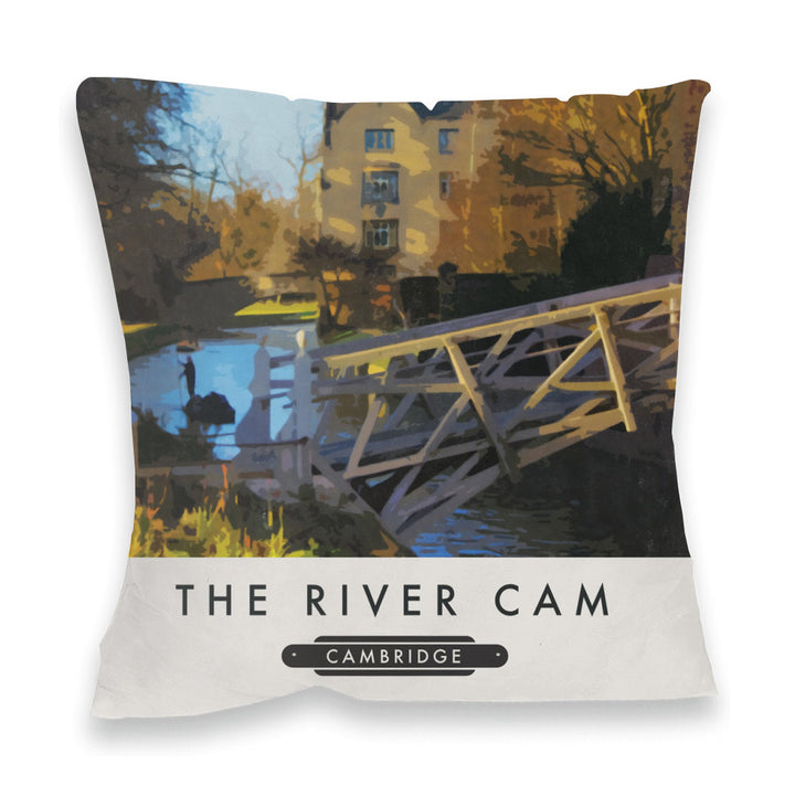 The River Cam, Cambridge Fibre Filled Cushion