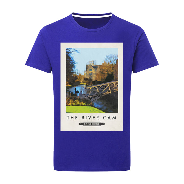 Boating by the River Cam, Cambridge T-Shirt