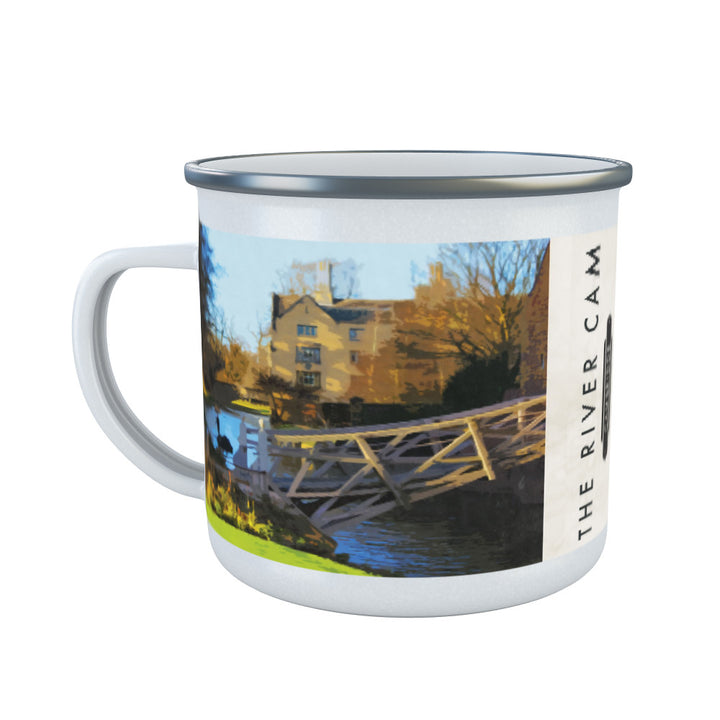 The River Cam, Cambridge Enamel Mug