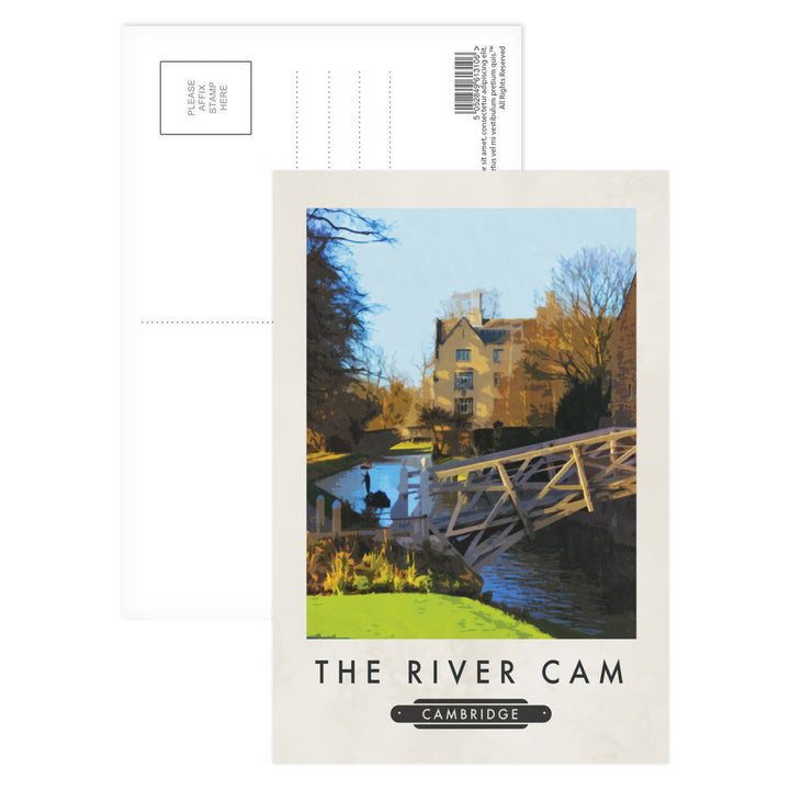 The River Cam, Cambridge Postcard Pack