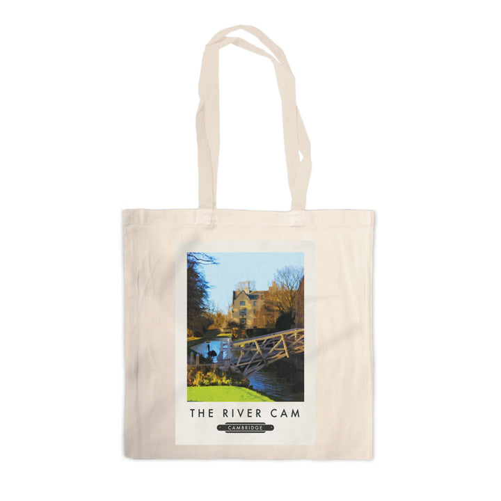 The River Cam, Cambridge Canvas Tote Bag