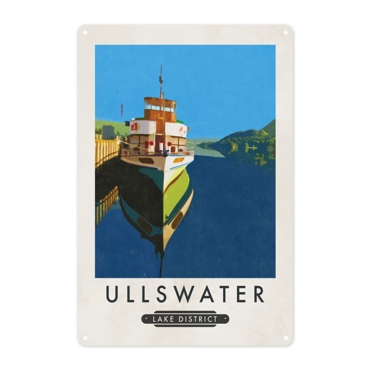 Ullswater, The Lake District Metal Sign