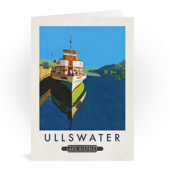 Ullswater, The Lake District Greeting Card 7x5
