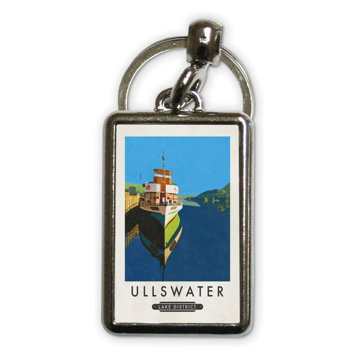 Ullswater, The Lake District Metal Keyring