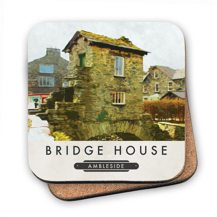 Bridge House, Ambleside MDF Coaster