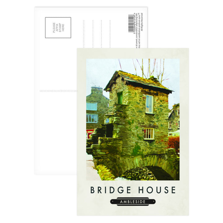 Bridge House, Ambleside Postcard Pack
