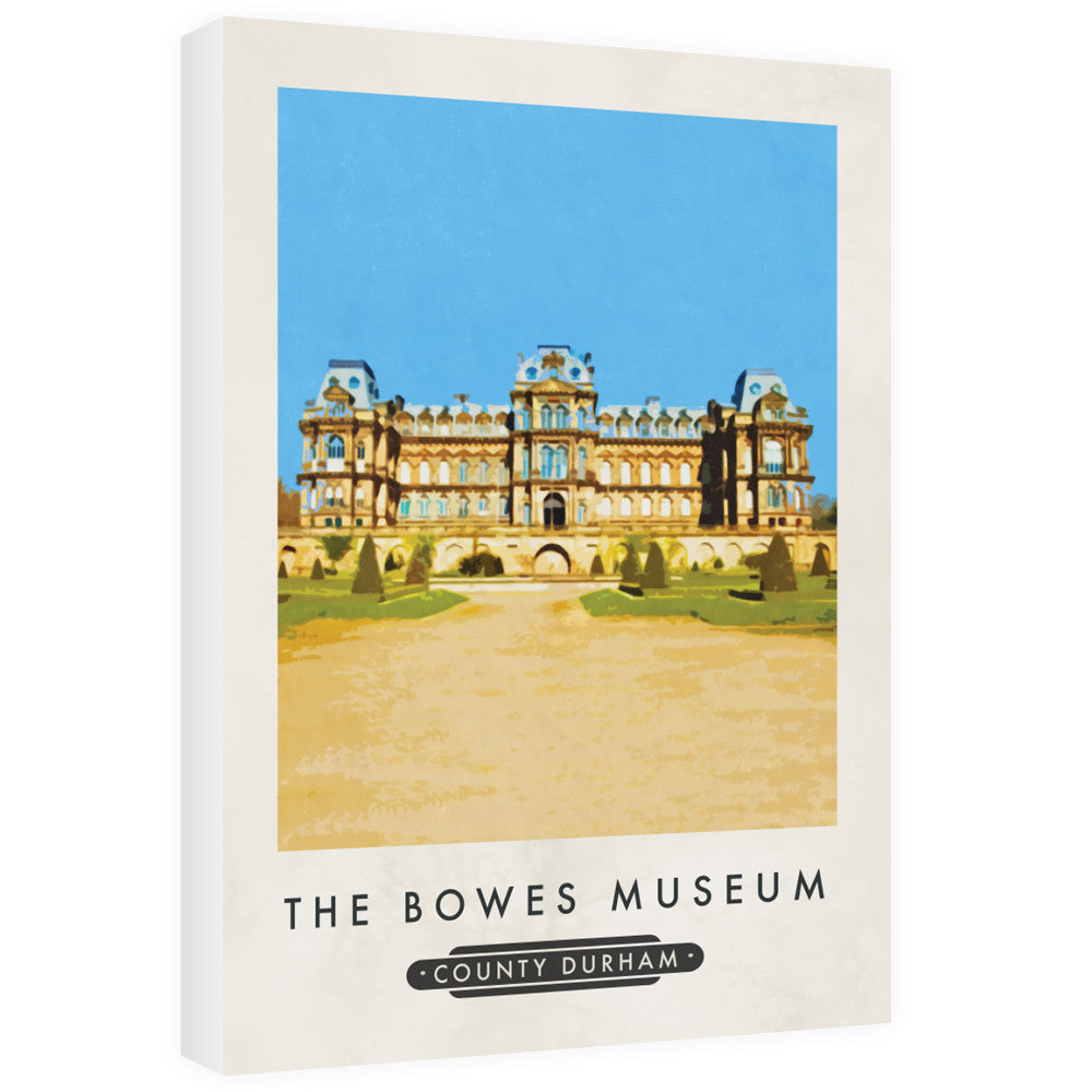 The Bowes Museum, County Durham 60cm x 80cm Canvas
