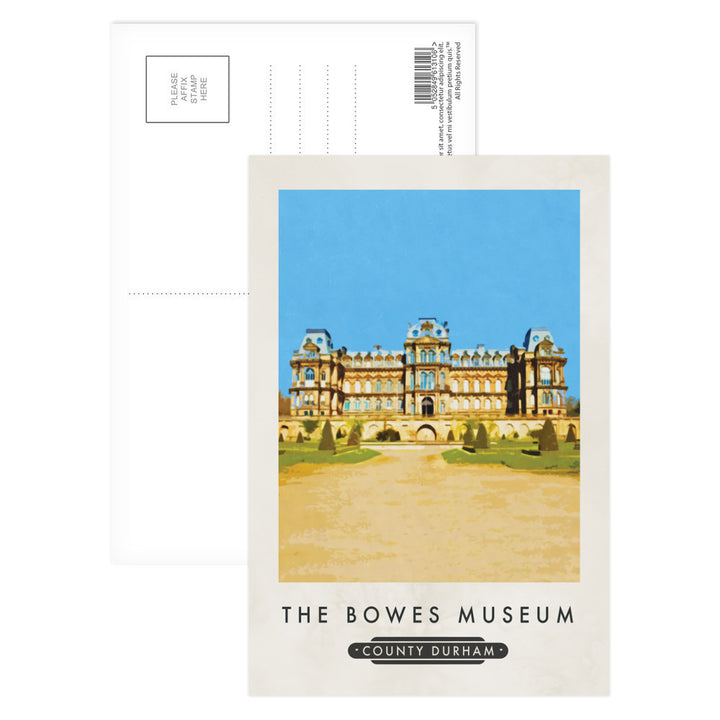 The Bowes Museum, County Durham Postcard Pack