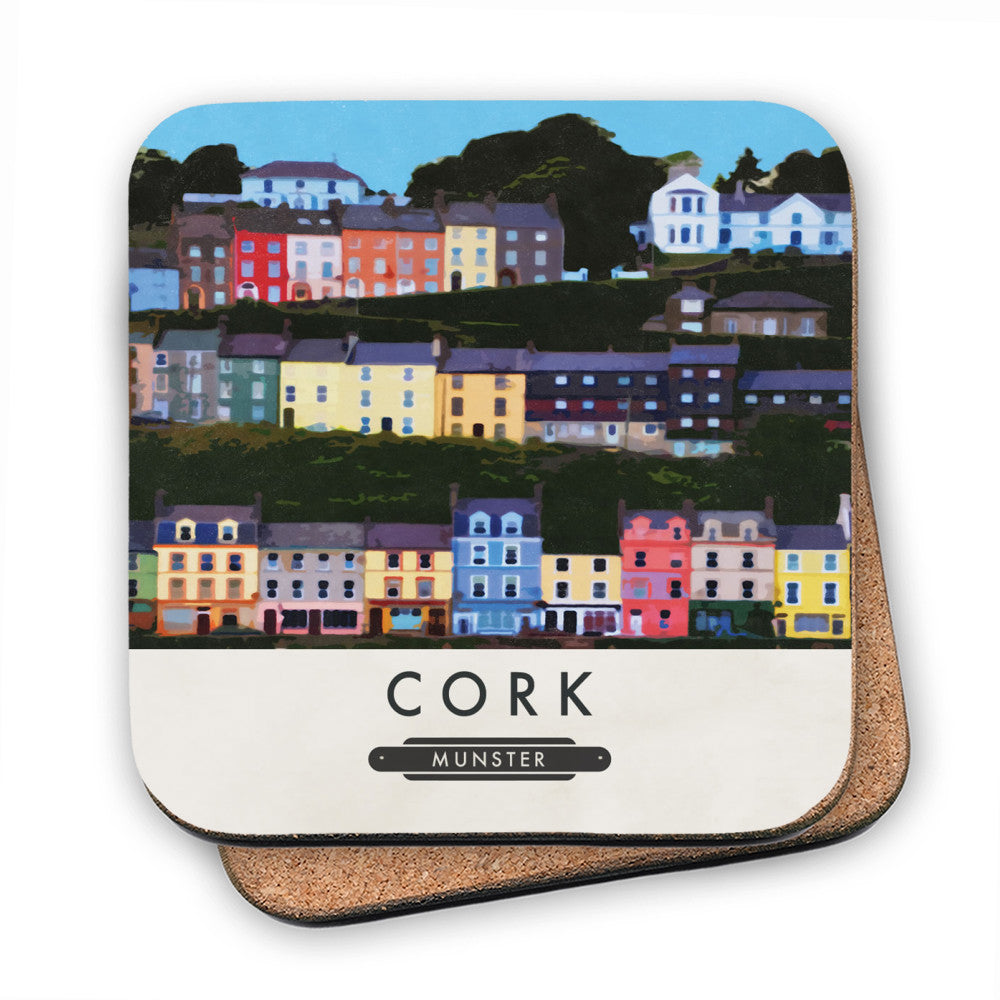 Cork, Ireland MDF Coaster