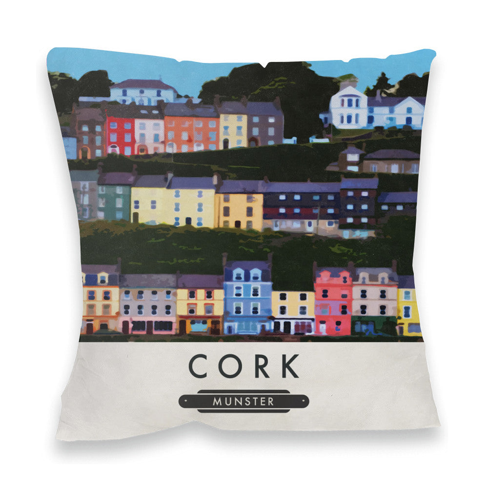 Cork, Ireland Fibre Filled Cushion