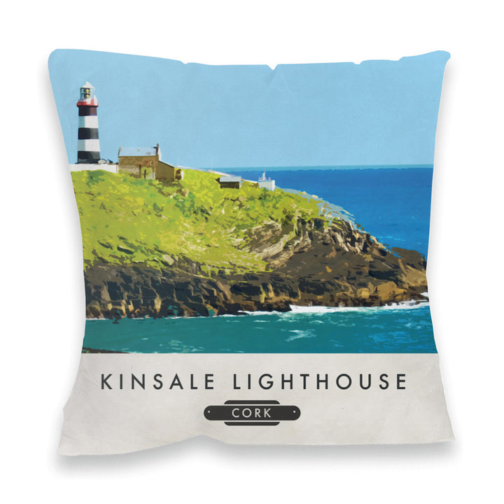 Kinsale Lighthouse, Ireland Fibre Filled Cushion