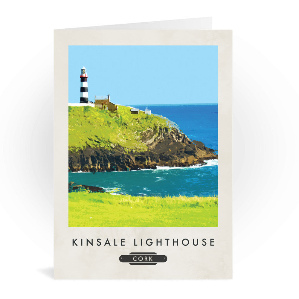 Kinsale Lighthouse, Ireland Greeting Card 7x5
