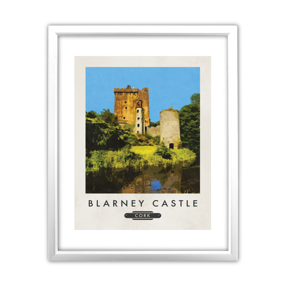 Blarney Castle, Cork, Ireland 11x14 Framed Print (White)
