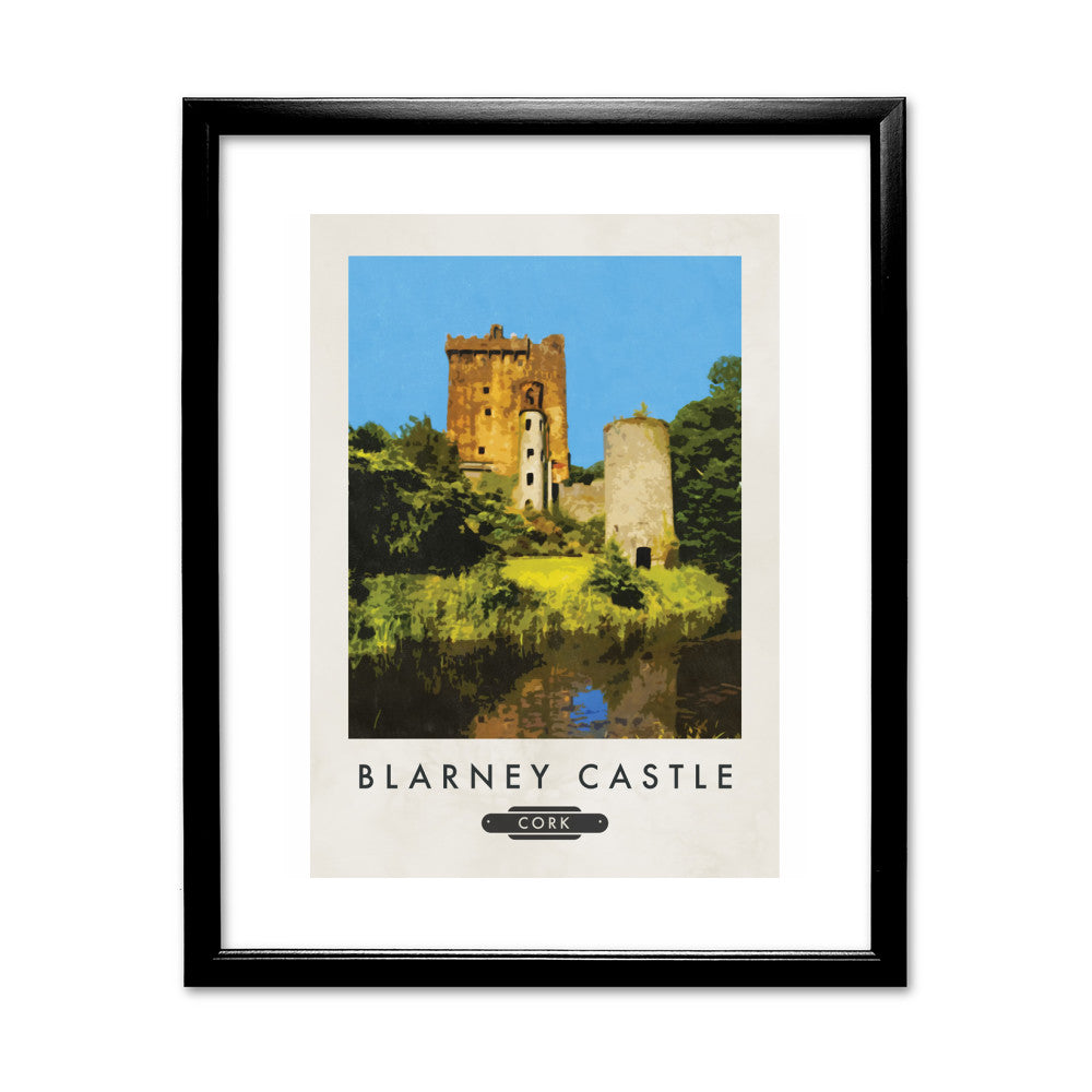 Blarney Castle, Cork, Ireland 11x14 Framed Print (Black)