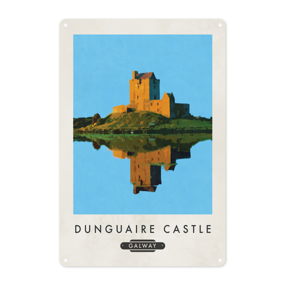 Dungaire Castle, Galway, Ireland Metal Sign