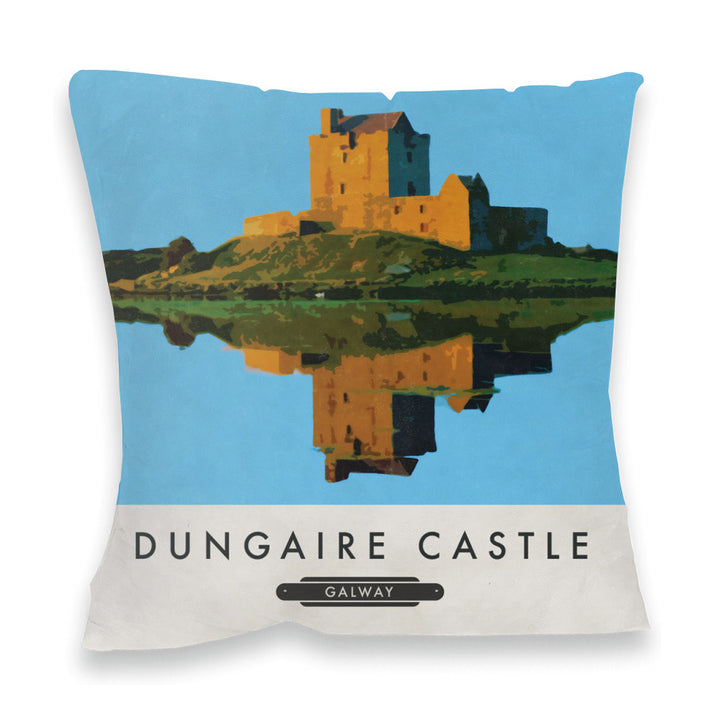 Dungaire Castle, Galway, Ireland Fibre Filled Cushion