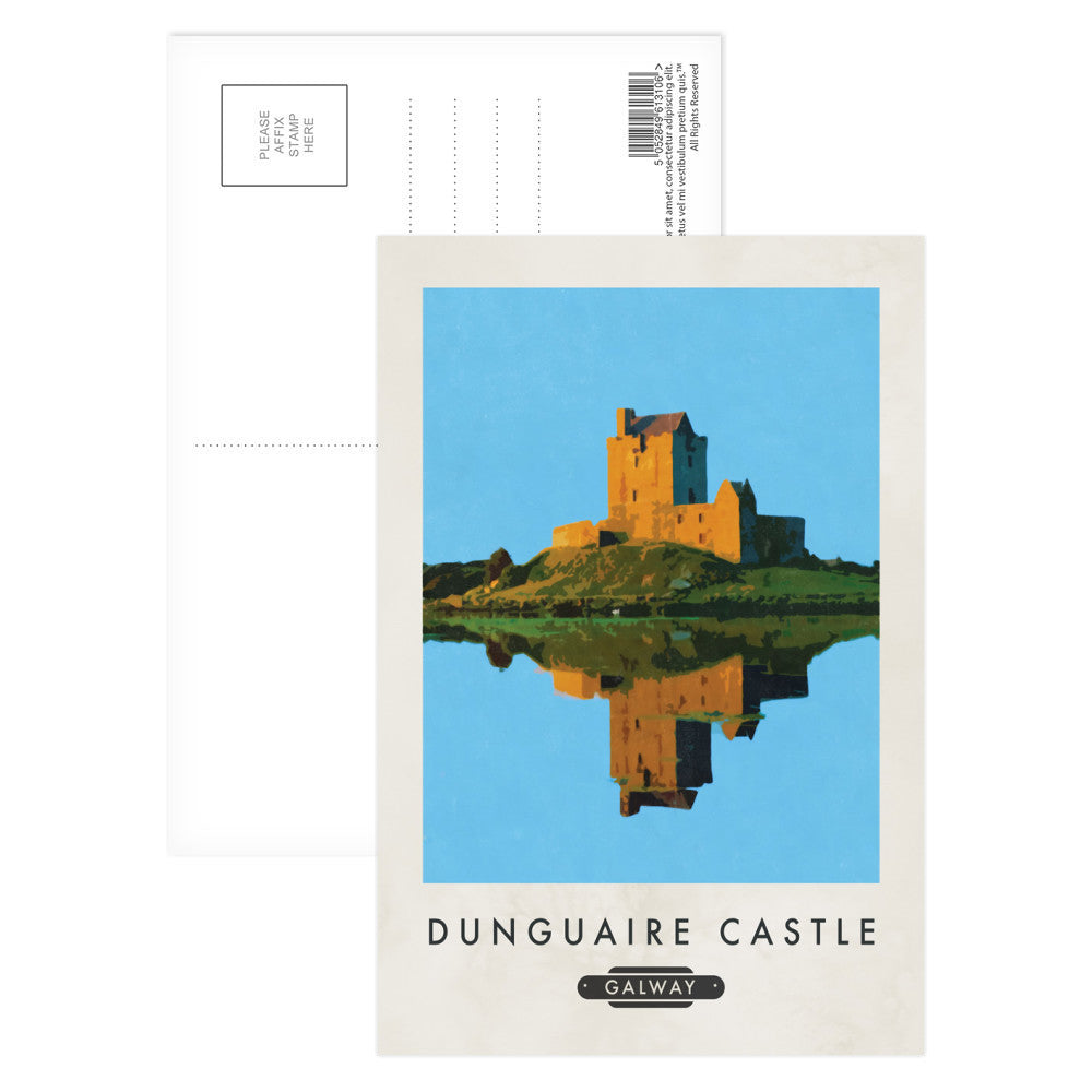 Dungaire Castle, Galway, Ireland Postcard Pack