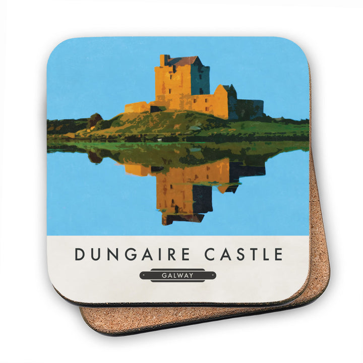 Dungaire Castle, Galway, Ireland MDF Coaster