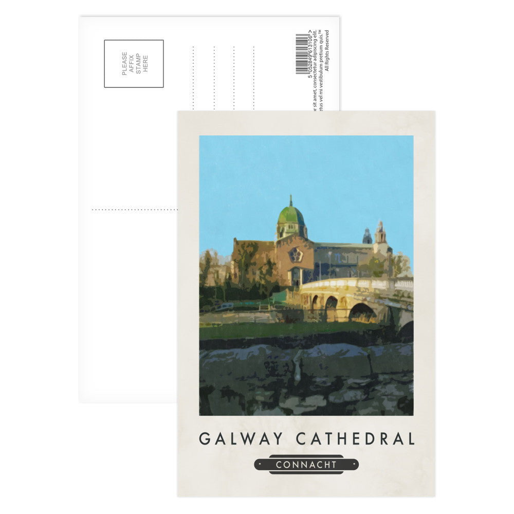 Galway Cathedral, Ireland Postcard Pack
