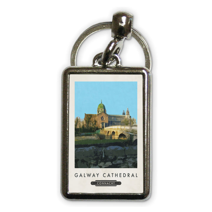 Galway Cathedral, Ireland Metal Keyring