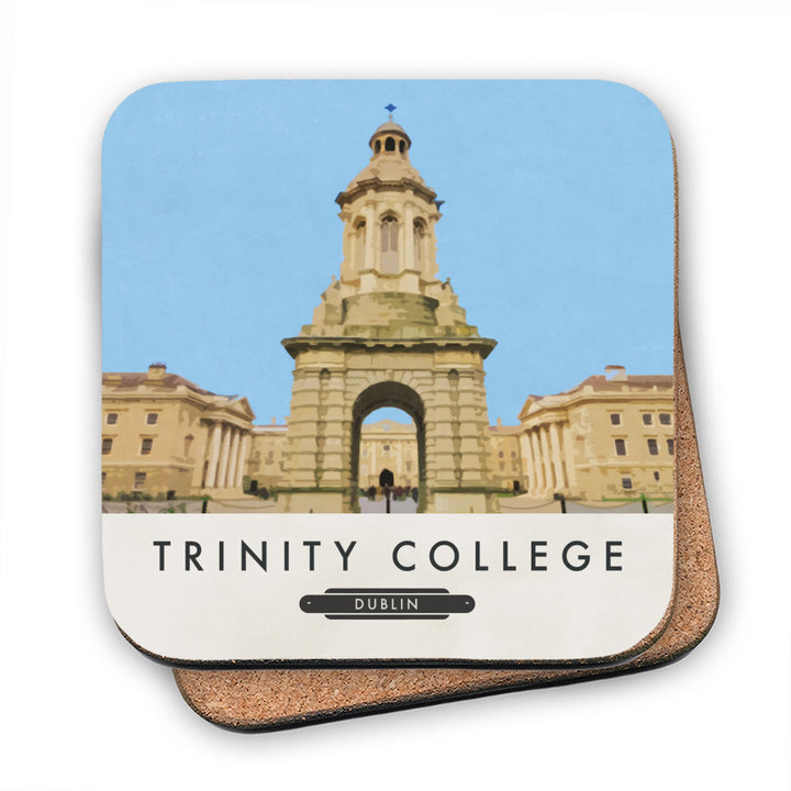 Trinity College, Dublin, Ireland MDF Coaster