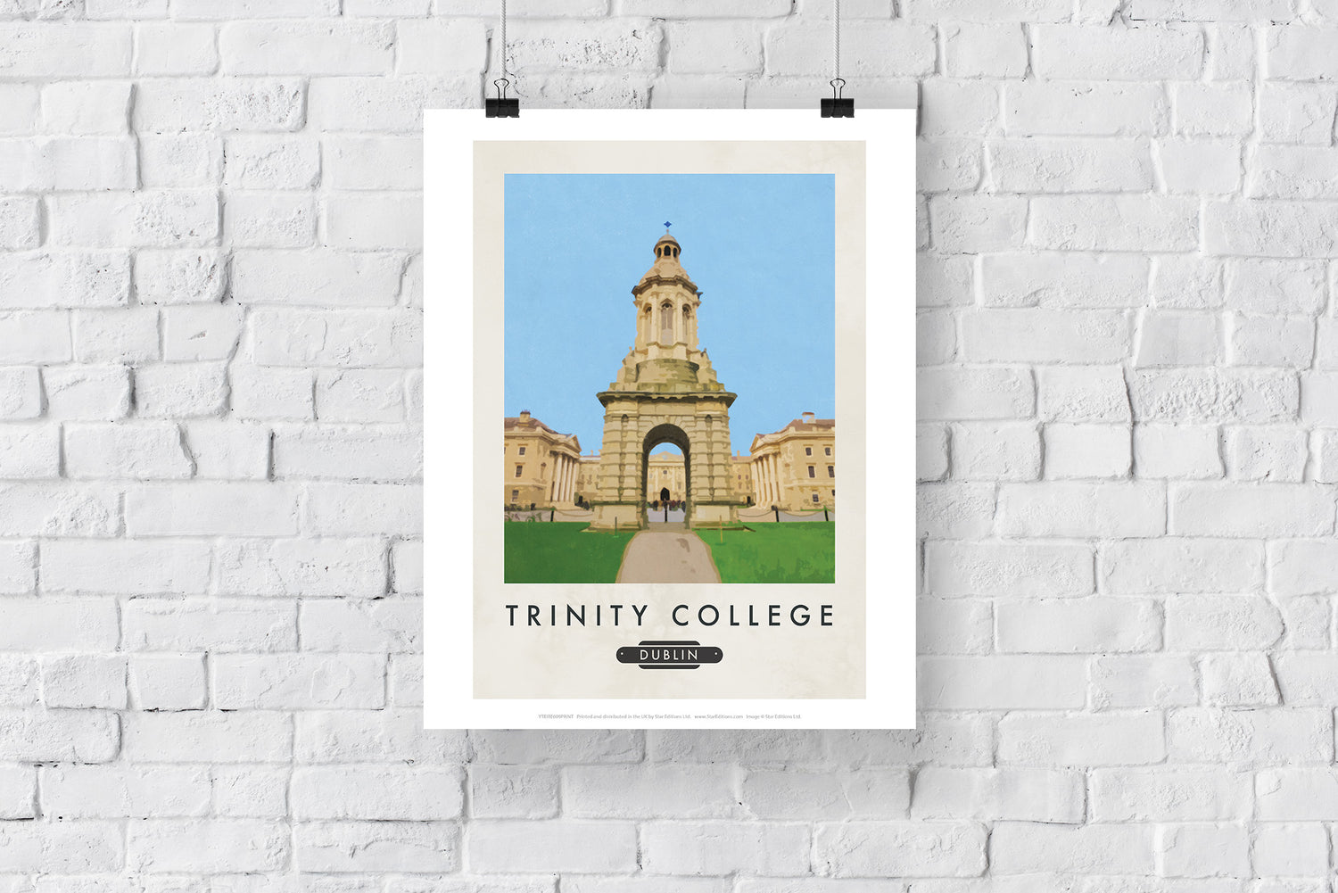 Trinity College, Dublin, Ireland - Art Print