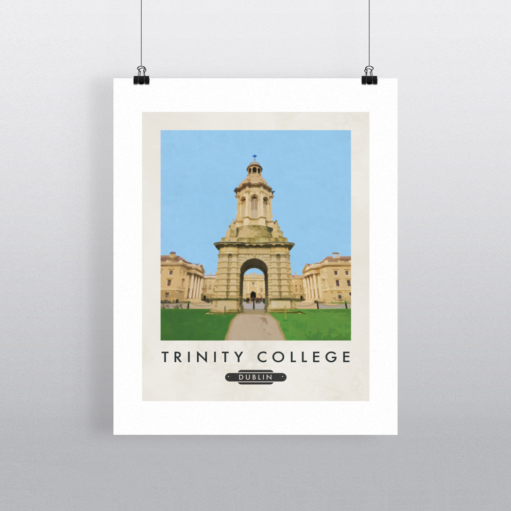 Trinity College, Dublin, Ireland 90x120cm Fine Art Print
