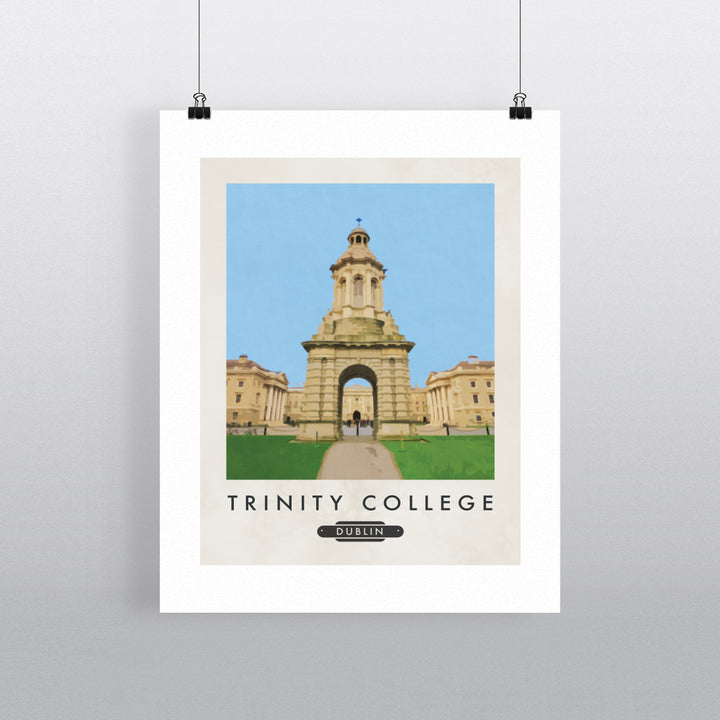 Trinity College, Dublin, Ireland 90x120cm Fine Art Print