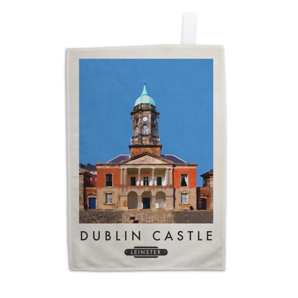 Dublin Castle, Ireland Tea Towel