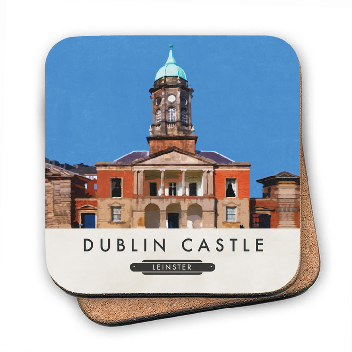 Dublin Castle, Ireland MDF Coaster