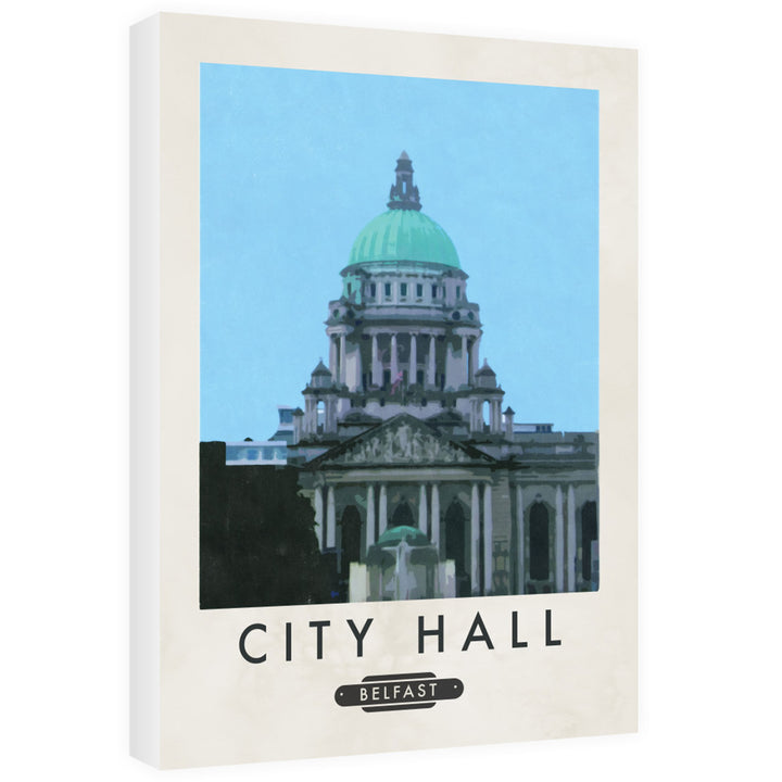 Belfast City Hall, Northern Ireland 60cm x 80cm Canvas