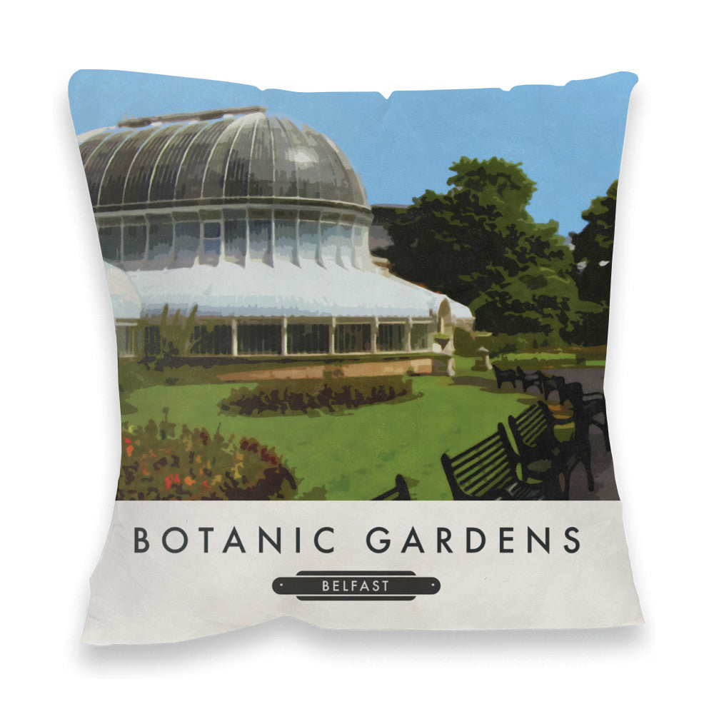 Botanic Gardens, Belfast, Northern Ireland Fibre Filled Cushion