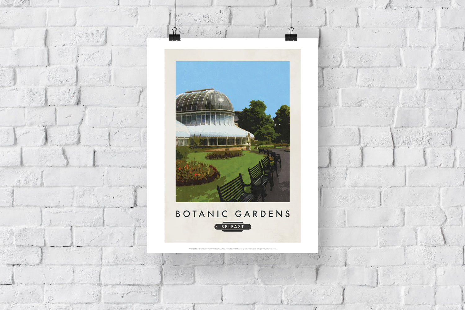 Botanic Gardens, Belfast, Northern Ireland - Art Print